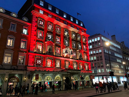 fortnum and mason christmas display